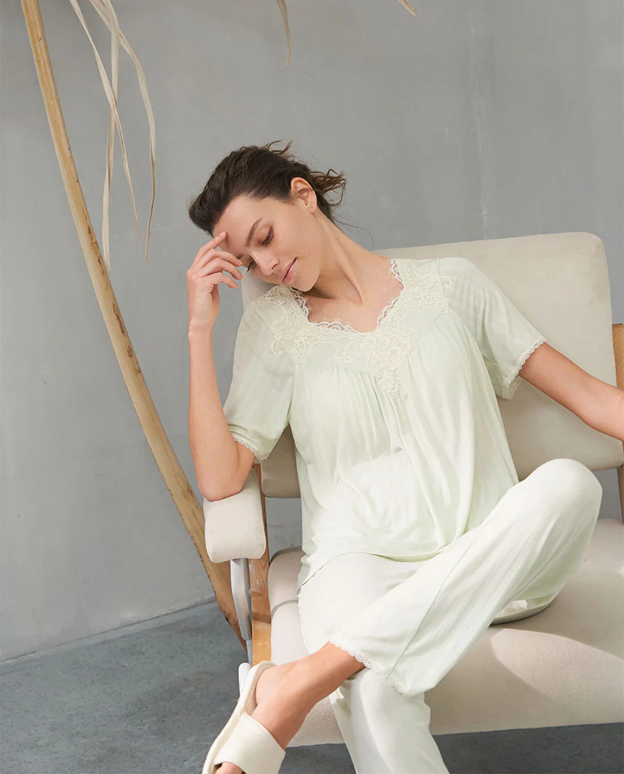 Aimer Built-in Padded Pajama Set - Image 8