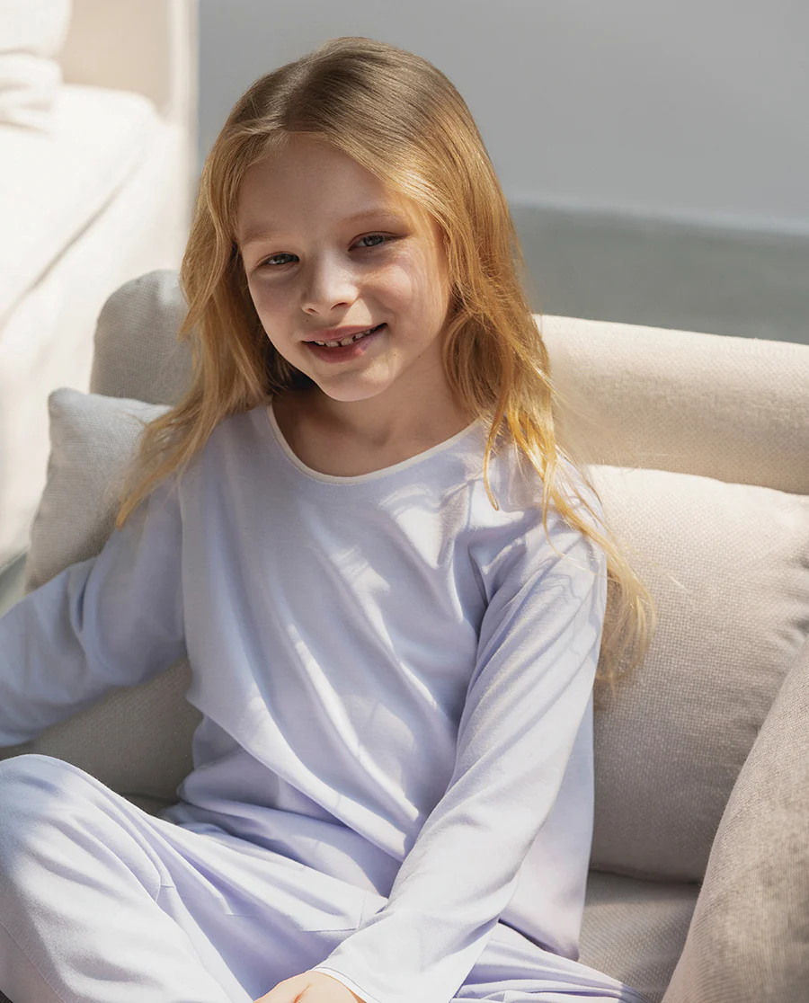 Aimer Girls Algae Sleepwear Pajama Set - Image 3