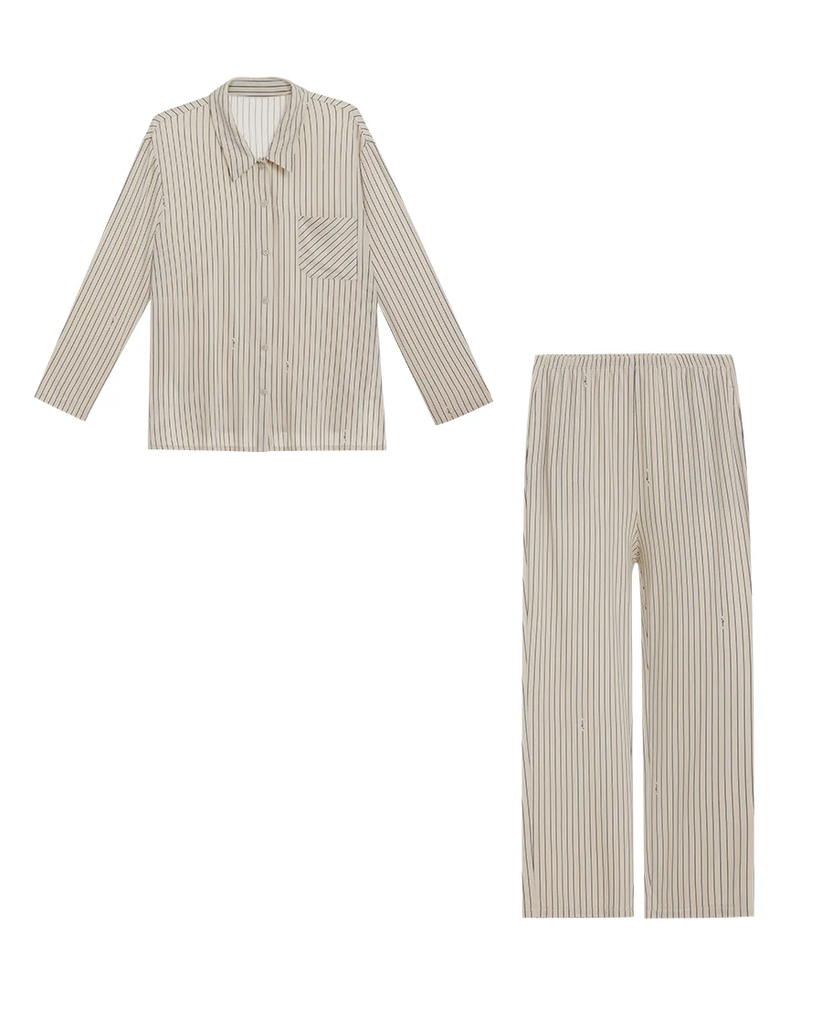 Aimer Long-sleeve Modal Pajama Set - Image 7